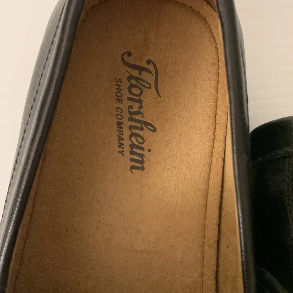 Florsheim Rack - Men’s Black Loafer Size 8 - Picture 3 of 5